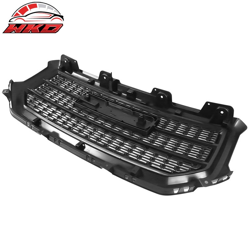Fits 16-18 GMC Sierra 1500 Denali Style Front Grille Bumper Hood Grill Unpainted