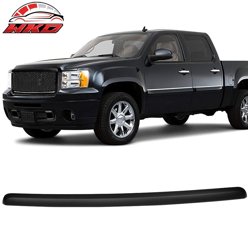 Wholesale 07-13 GMC Sierra 1500 Front Hood Grille Molding Matte Black