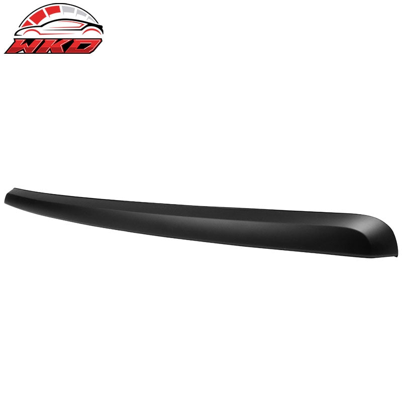 Fits 07-13 GMC Sierra 1500 Front Hood Grille Molding Matte Black
