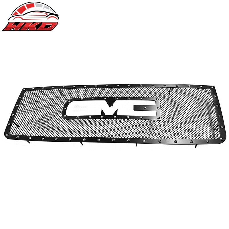 Wholesale 2007-2013 GMC Sierra 2500 3500 HD Front Grille Chrome Stainless Steel Mesh