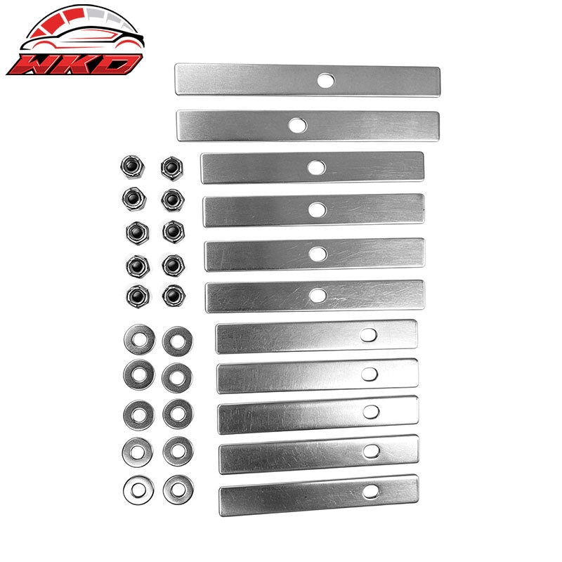 Fits 2007-2013 GMC Sierra 2500 3500 HD Front Grille Chrome Stainless Steel Mesh