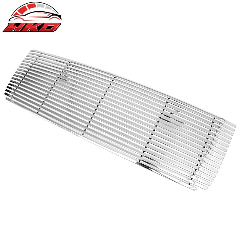 Fits 07-10 GMC Sierra Chrome Billet Front Grille Stainless Steel Replacement