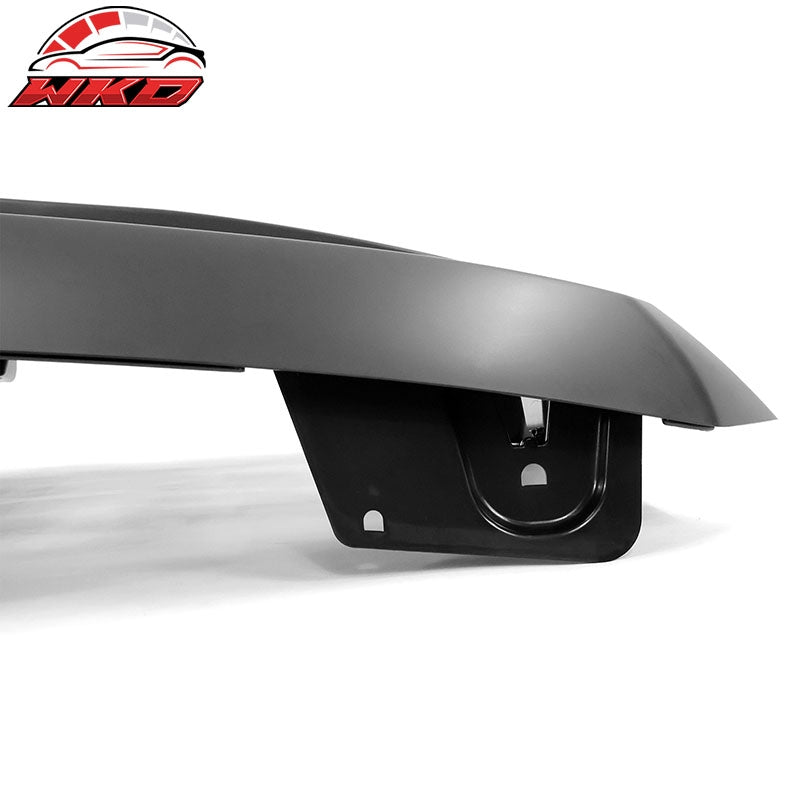 Fit 14-15 GMC Sierra 1500 Front Bumper Hood Grille Grill Replacement Matte Black