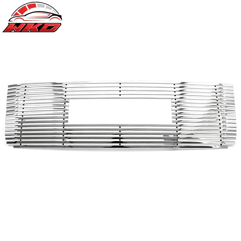 Wholesale 2007-2010 GMC Sierra Front Grille Chrome Stainless Steel Billet + Logo Cut