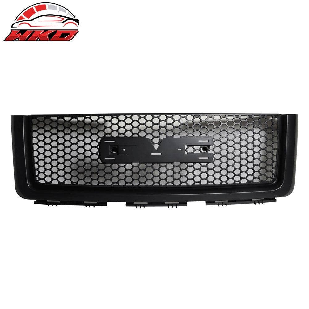 Wholesale 07-13 GMC Sierra 1500 2500 Light Duty Front Upper Round Hole Grille ABS