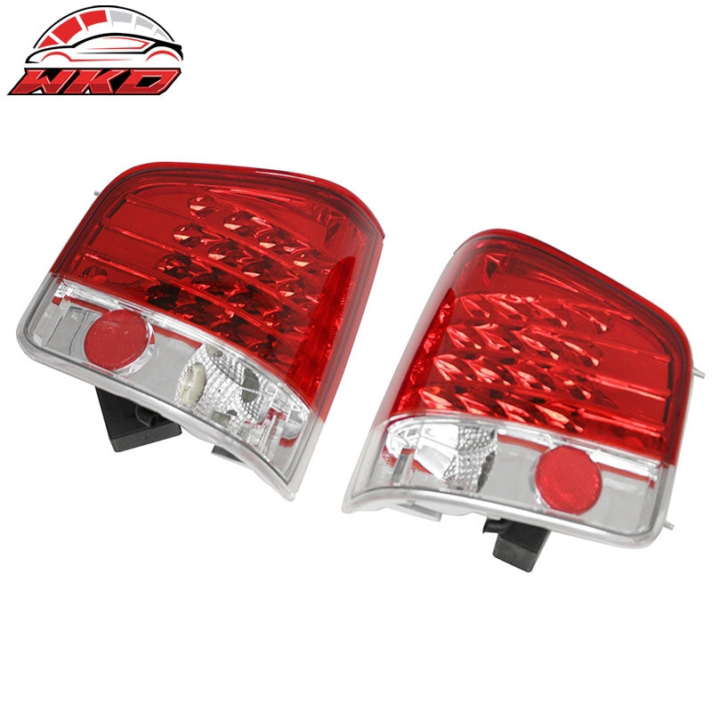 Fits 94-04 GMC Sonoma Chevrolet S10 RH LH Tail Lights Rear Brake Lamp Red Lens