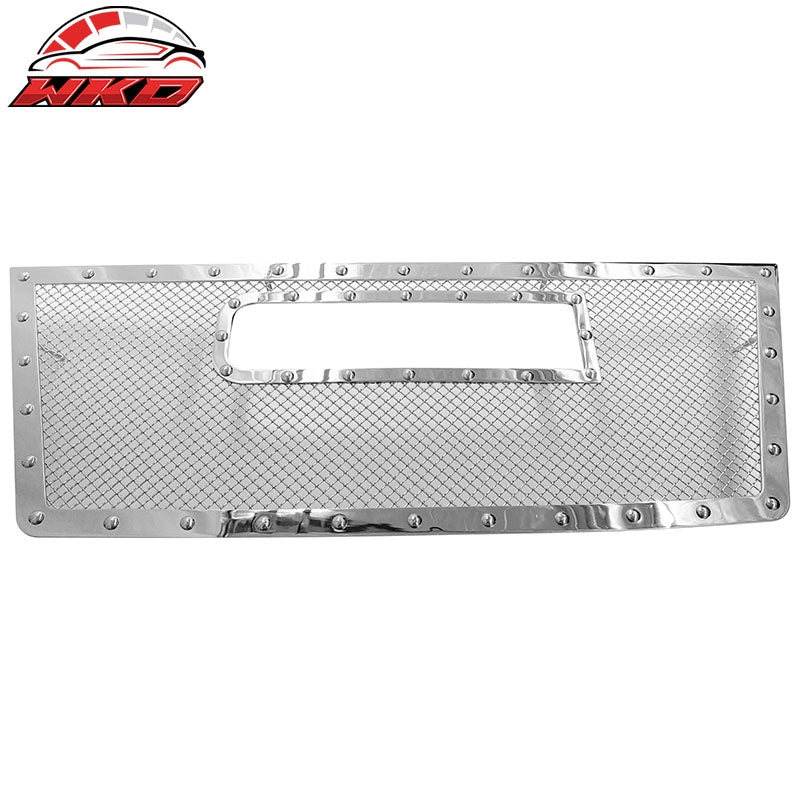 Wholesale 10-15 GMC Terrain Chrome Mesh Style Front Upper Grille Trim Stainless Steel