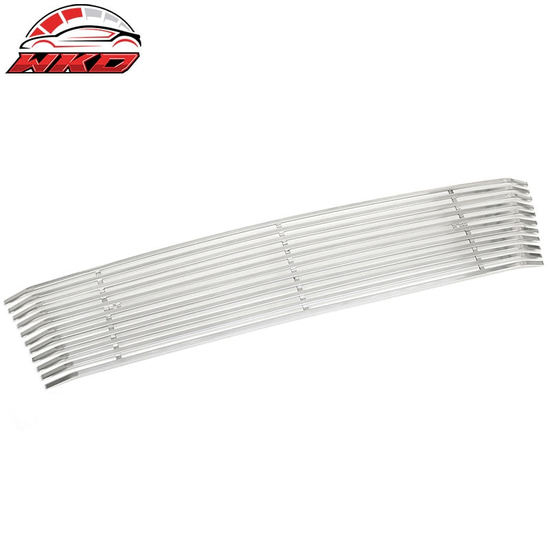 Fits 07-14 GMC Yukon Billet Style Chrome Front Bumper Lower Grille Replacement