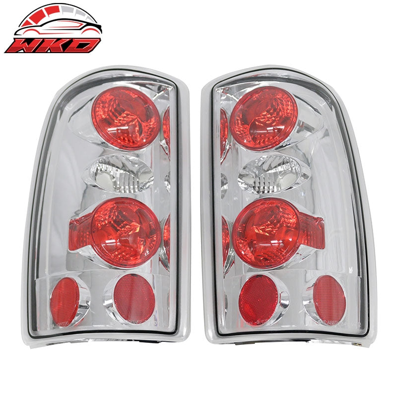 Wholesale 00-06 GMC Yukon XL 1500/2500 Tail Lights Rear Brake Lamps Chrome Housing