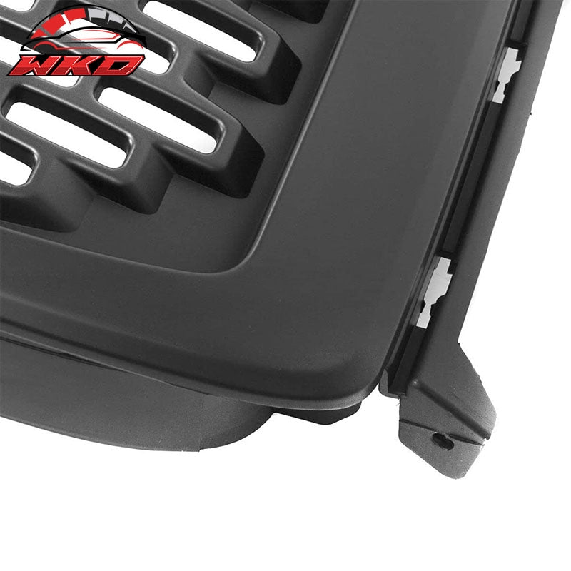 Fits 15-20 GMC Yukon XL Denali Front Upper Bumper Hood Grille Grill Black ABS