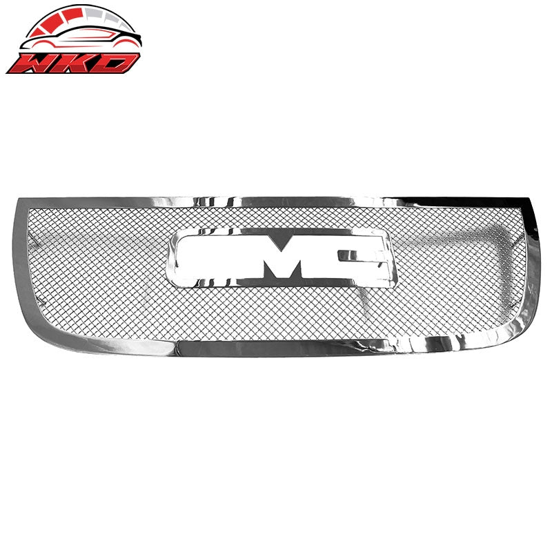 Wholesale 2007-2014 GMC Yukon & XL Mesh Style Front Bumper Upper Grille Insert Chrome