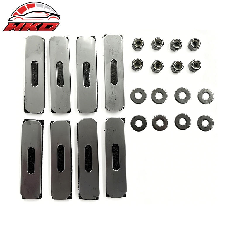 Fits 2007-2014 GMC Yukon & XL Mesh Style Front Bumper Upper Grille Insert Chrome