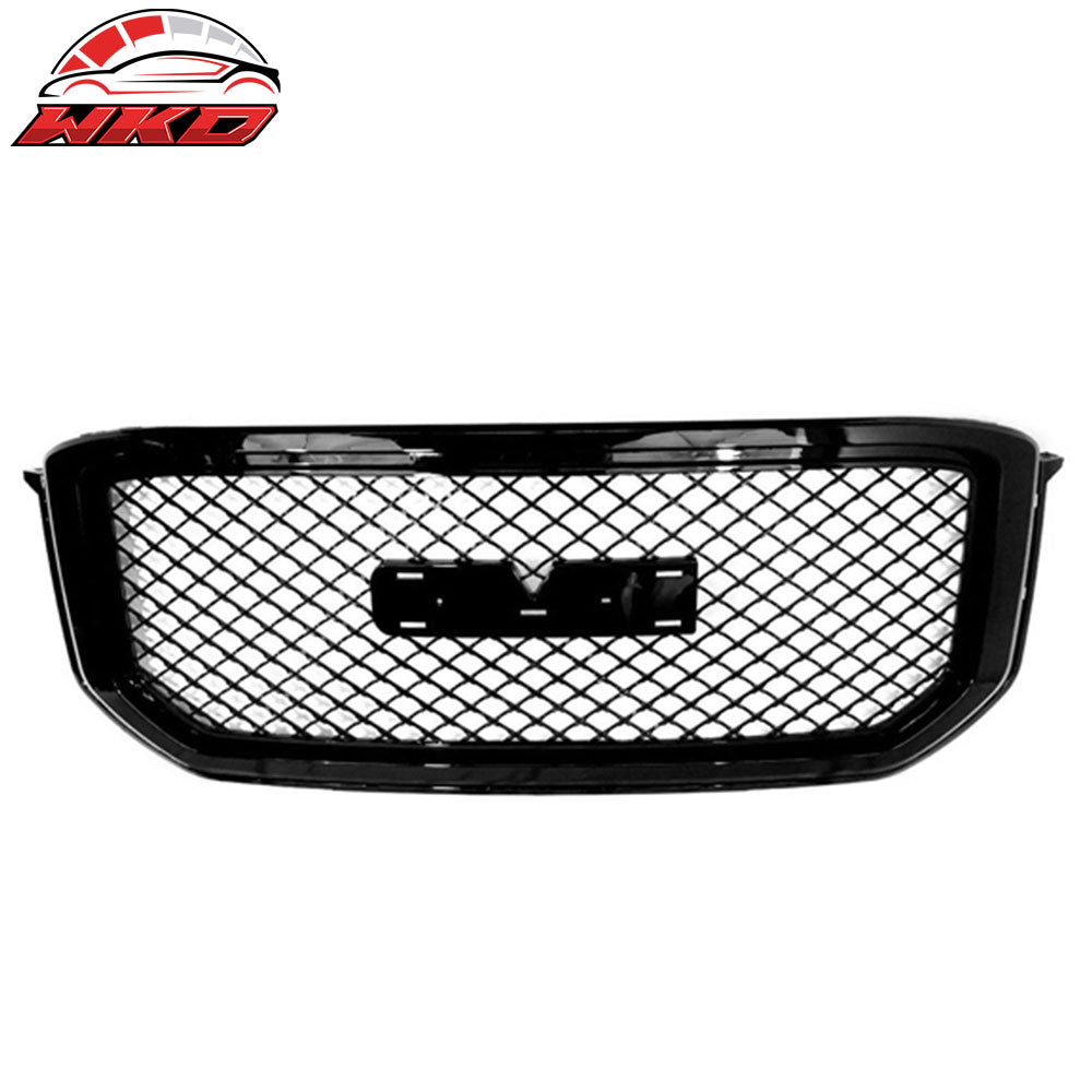 Fits 15-18 GMC Yukon XL Denali OE Sport Square Mesh Style Hood Bumper Grille