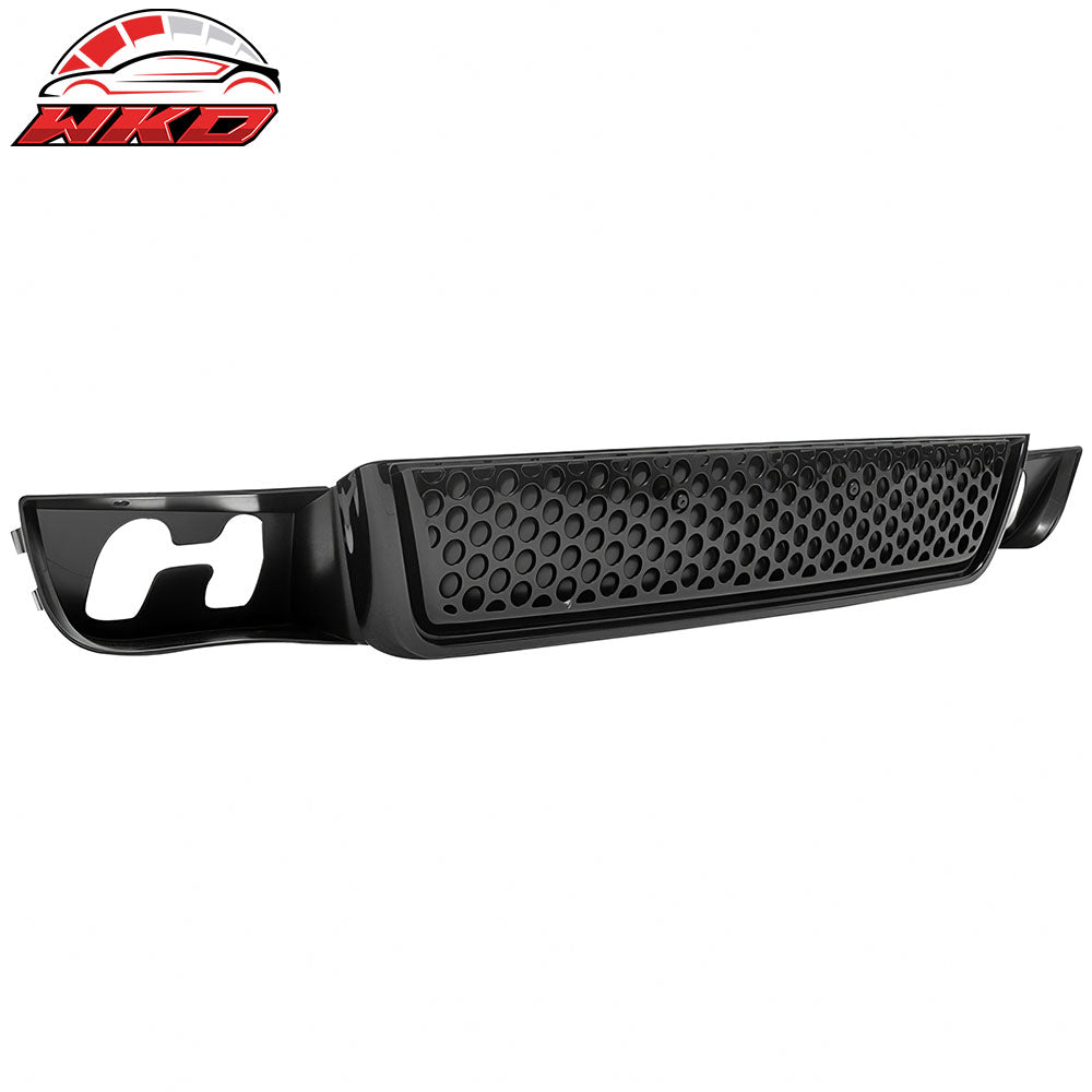 Fits 07-14 GMC Yukon/XL/Denali Front Lower Bumper Mesh Grille Cover Guard ABS