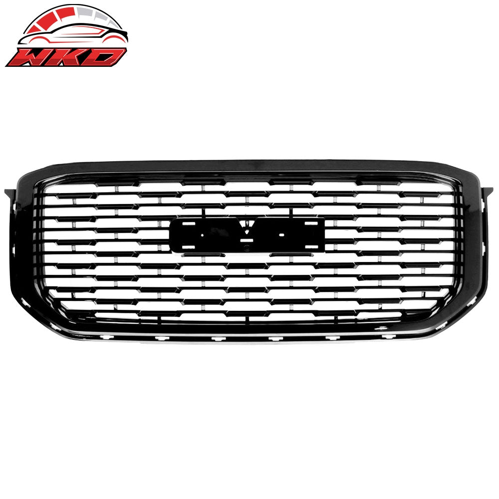 Wholesale 15-20 GMC Yukon Denali Style Front Bumper Upper Mesh Grille Unpainted ABS