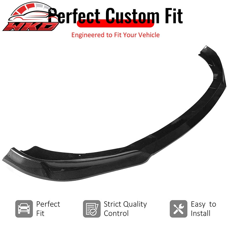 Wholesale 13-16 Genesis Coupe KS PP Front Bumper Lip Chin Spoiler Carbon Fiber Print - Wikond Auto