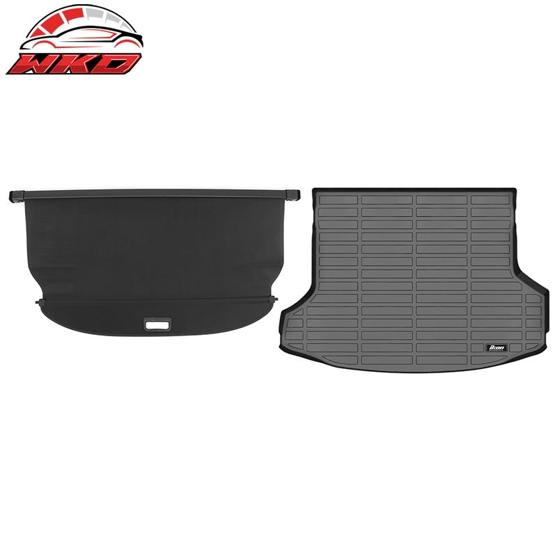 Wholesale 22-26 Genesis GV70 3D TPE Rear Trunk Mat Cargo Liner Pad + Cargo Cover