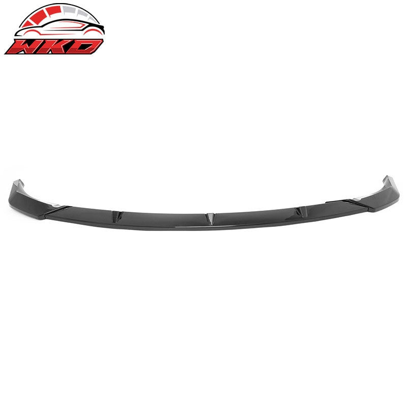 Fits 14-16 Grand Cherokee Base IKON PP Front Bumper Lip Chin Spoiler Gloss Black