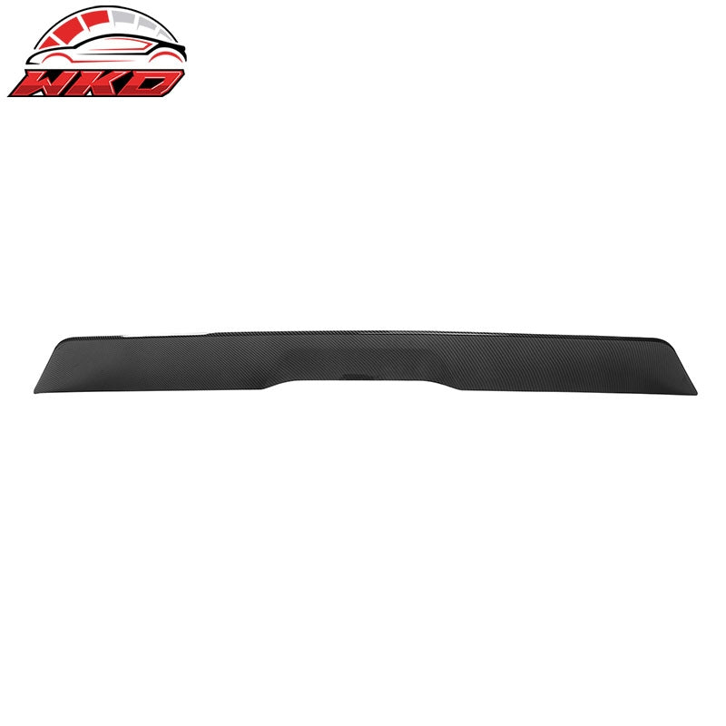 Fits 14-22 Grand Cherokee DuckBill ABS Add-on Trunk Spoiler Carbon Fiber Print