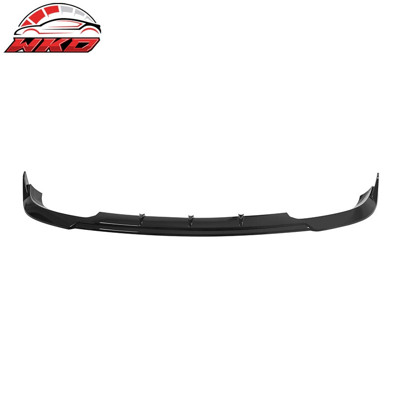 Fits 17-21 Grand Cherokee SRT IKON V3 Front Bumper Lip Chin Spoiler Gloss Black