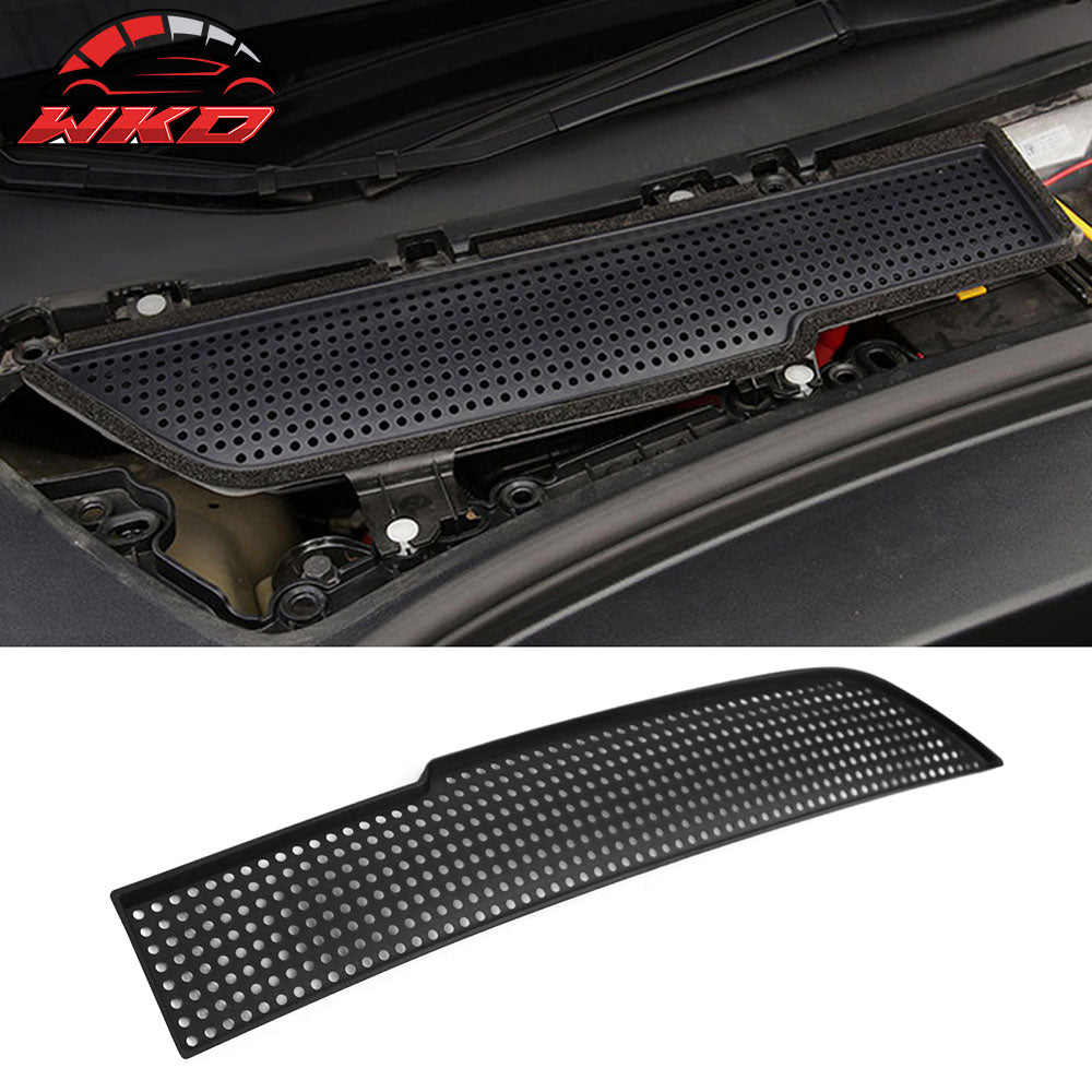 Fits 17-20 Tesla Model 3 Air Vent Cover Intake Inlet Grille Accessory Black ABS