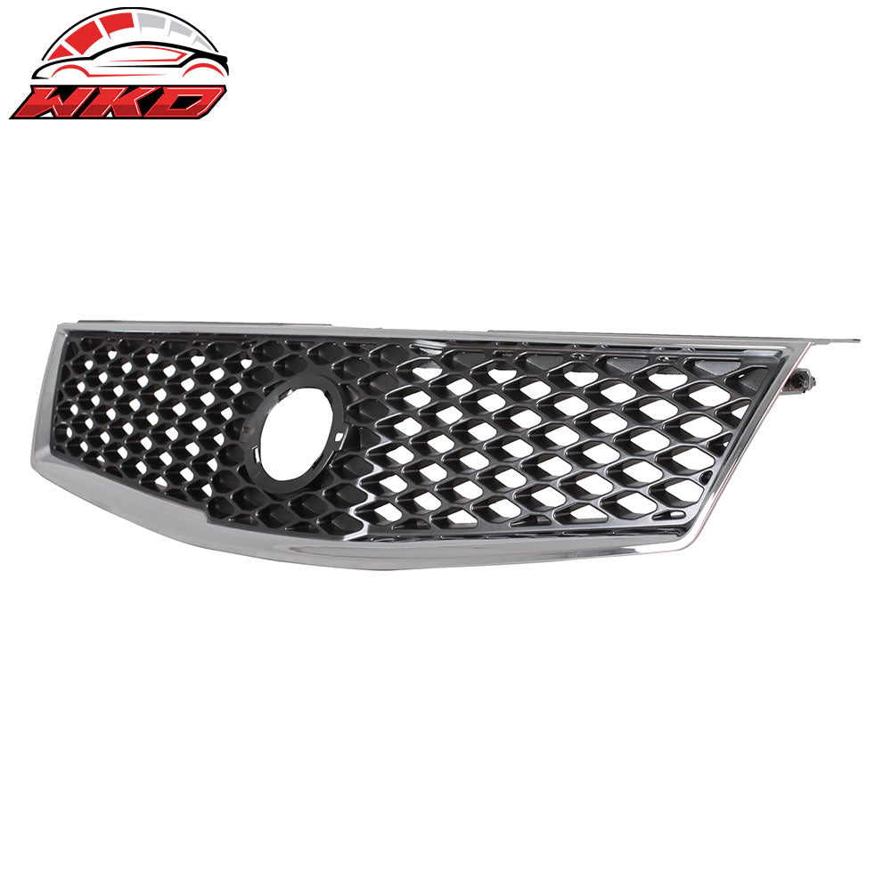 Fits 07-12 Nissan Sentra ABS OE Style Front Mesh Upper Grille Hood Grill Cover