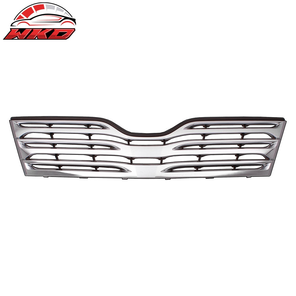 Wholesale 09-12 Toyota Venza Chrome OE Style Front Bumper Upper Grille Cover - ABS