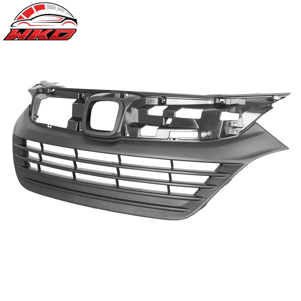 Fits 19-22 Honda HR-V EX EX-L LX ABS Front Bumper Upper Grille Cover - OE Style
