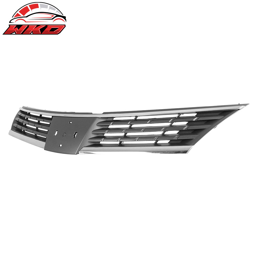 Fits 07-09 Nissan Versa OE Style Front Bumper Upper Grille Hood Grill Cover ABS