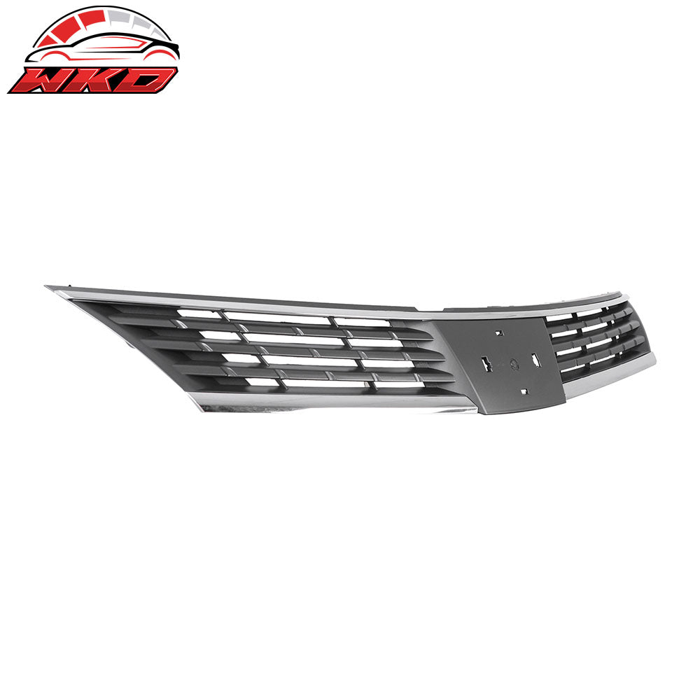 Fits 07-09 Nissan Versa OE Style Front Bumper Upper Grille Hood Grill Cover ABS