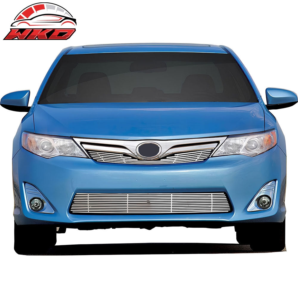 Wholesale 12-13 Camry LE XLE Hybrid Chrome Stainless Steel Front Bumper Upper Grille