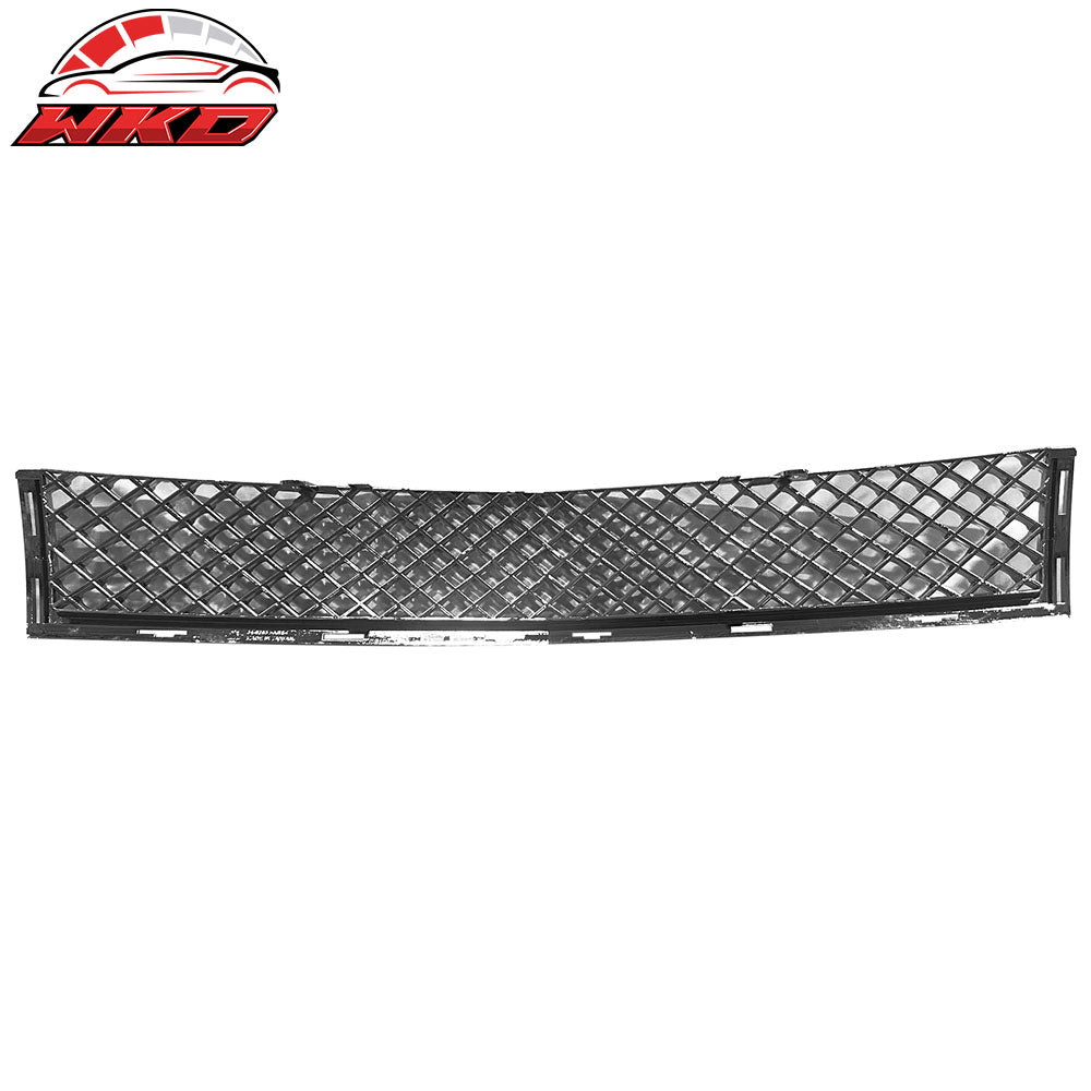 Fits 2010-2013 Cadillac SRX 4DR ABS Mesh Style Front Bumper Lower Grille Chrome