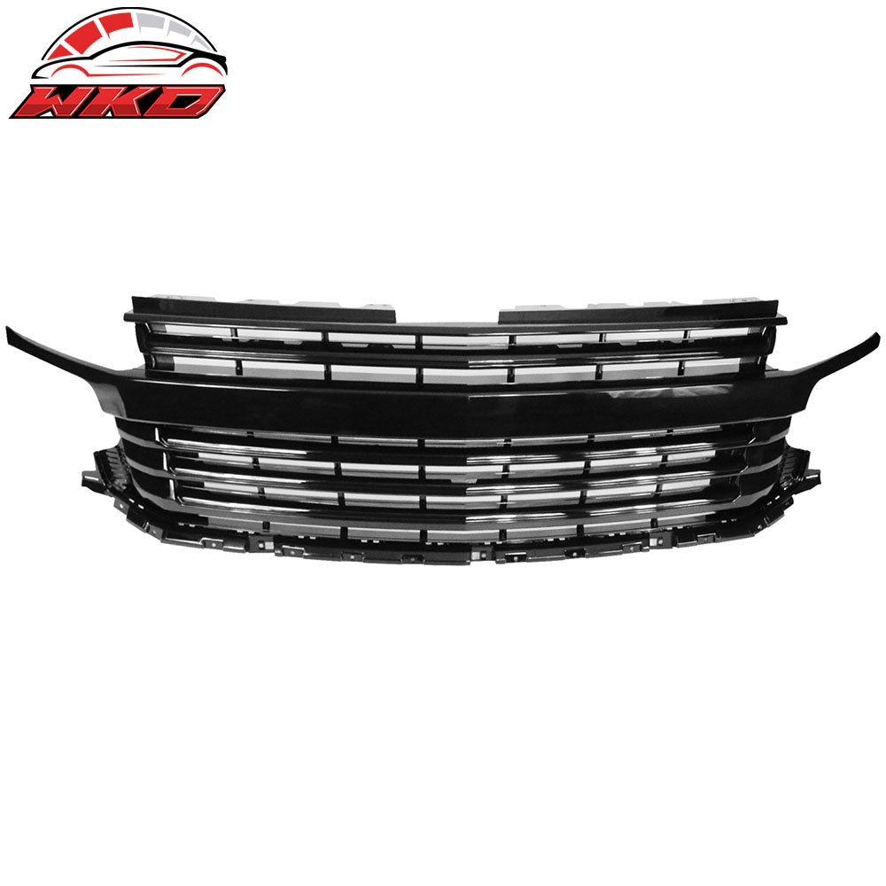 Fits 21-23 Chevrolet Tahoe Suburban Front Bumper Grille Body Kit Gloss Black