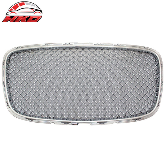 2015-23 Chrysler 300 300C B Style Front Bumper Upper Insert Mesh Grille Chrome | Wholesale