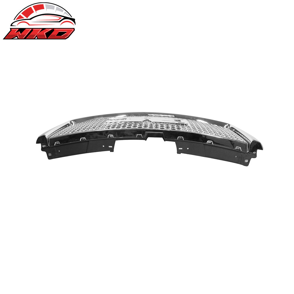 Fits 07-13 GMC Sierra 1500 Front Upper Bumper Hood Grille Grill + Molding ABS