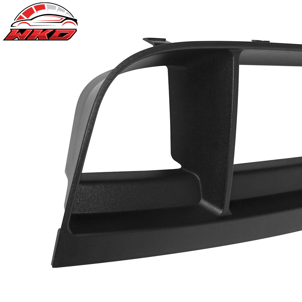 Fits 10-14 Ford Mustang GT500 OE Style Upper Lower Grille + PP Front Bumper Lip