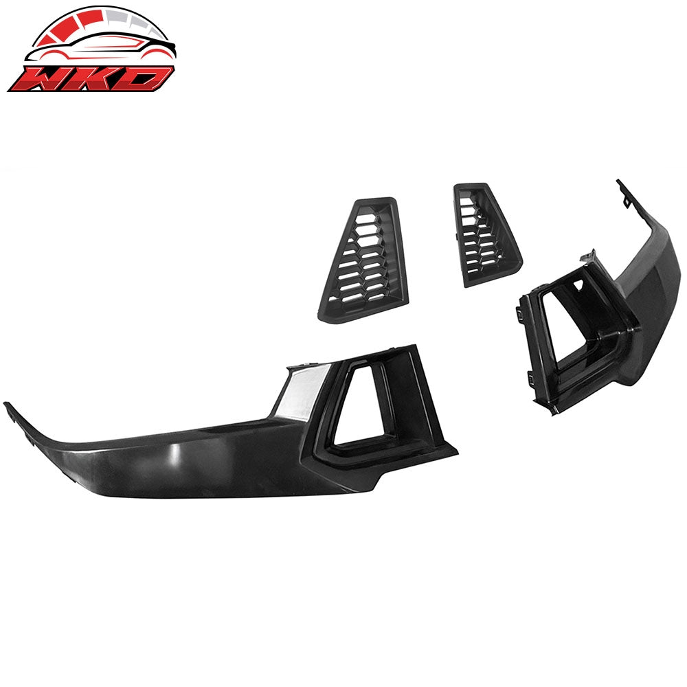2024-26 Ford Mustang Dark Horse Front Bumper Upper Insert Cover W/ Grille ABS | Wholesale