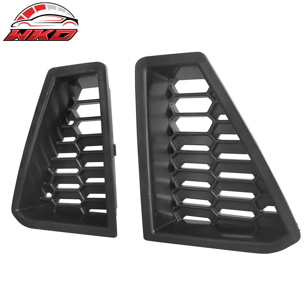 Fits 24-26 Ford Mustang Dark Horse Front Bumper Upper Insert Cover W/ Grille ABS