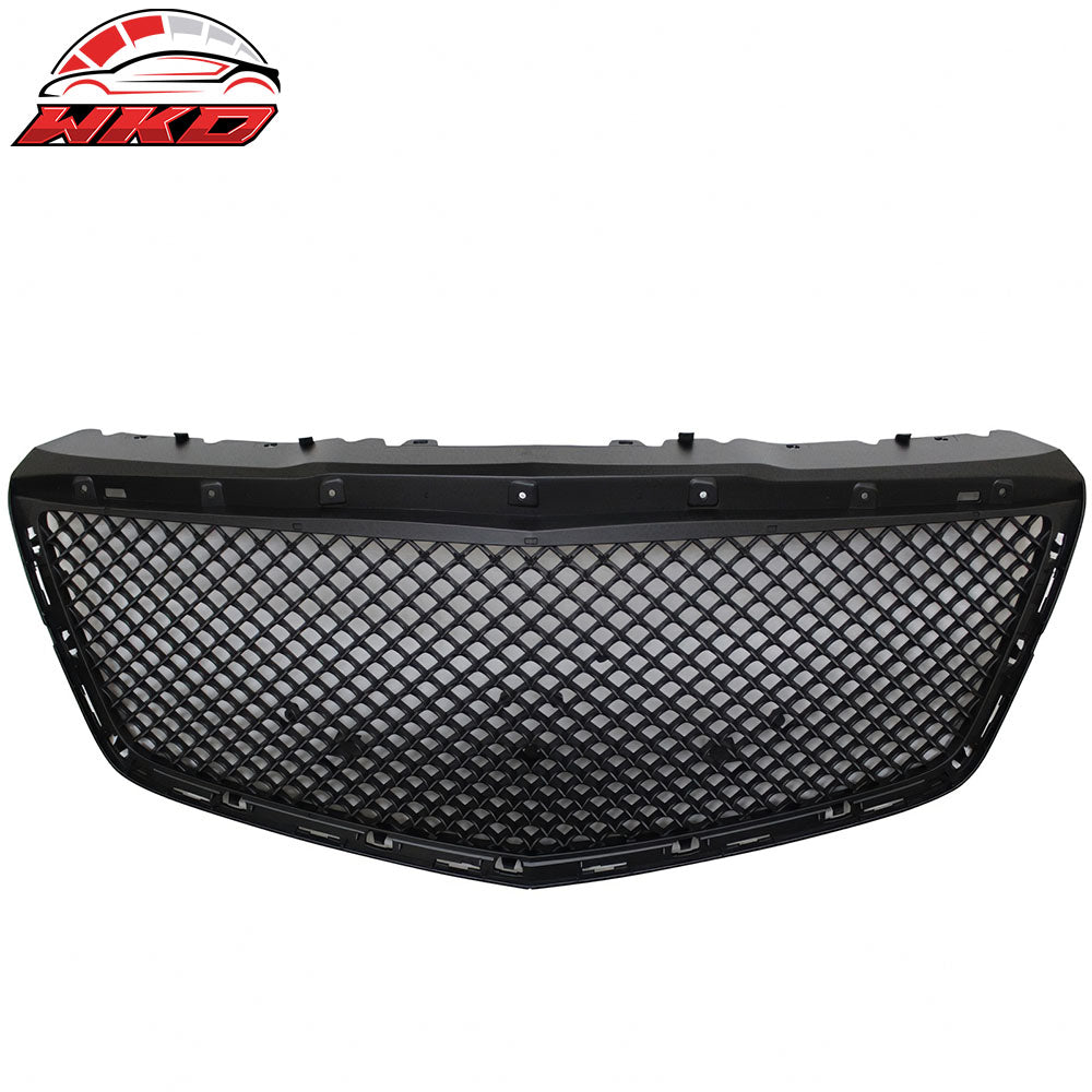 2014-19 Cadillac CTS 4Dr B Style Unpainted Front Bumper Hood Grille Grill ABS | Wholesale