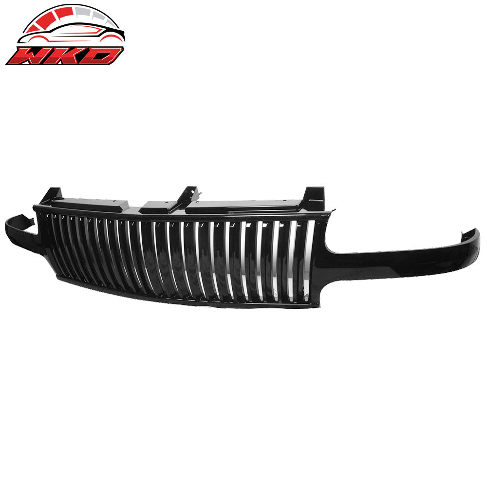 Fits 99-02 Silverado 00-06 Suburban Tahoe Vertical Style Front Grille Hood Grill