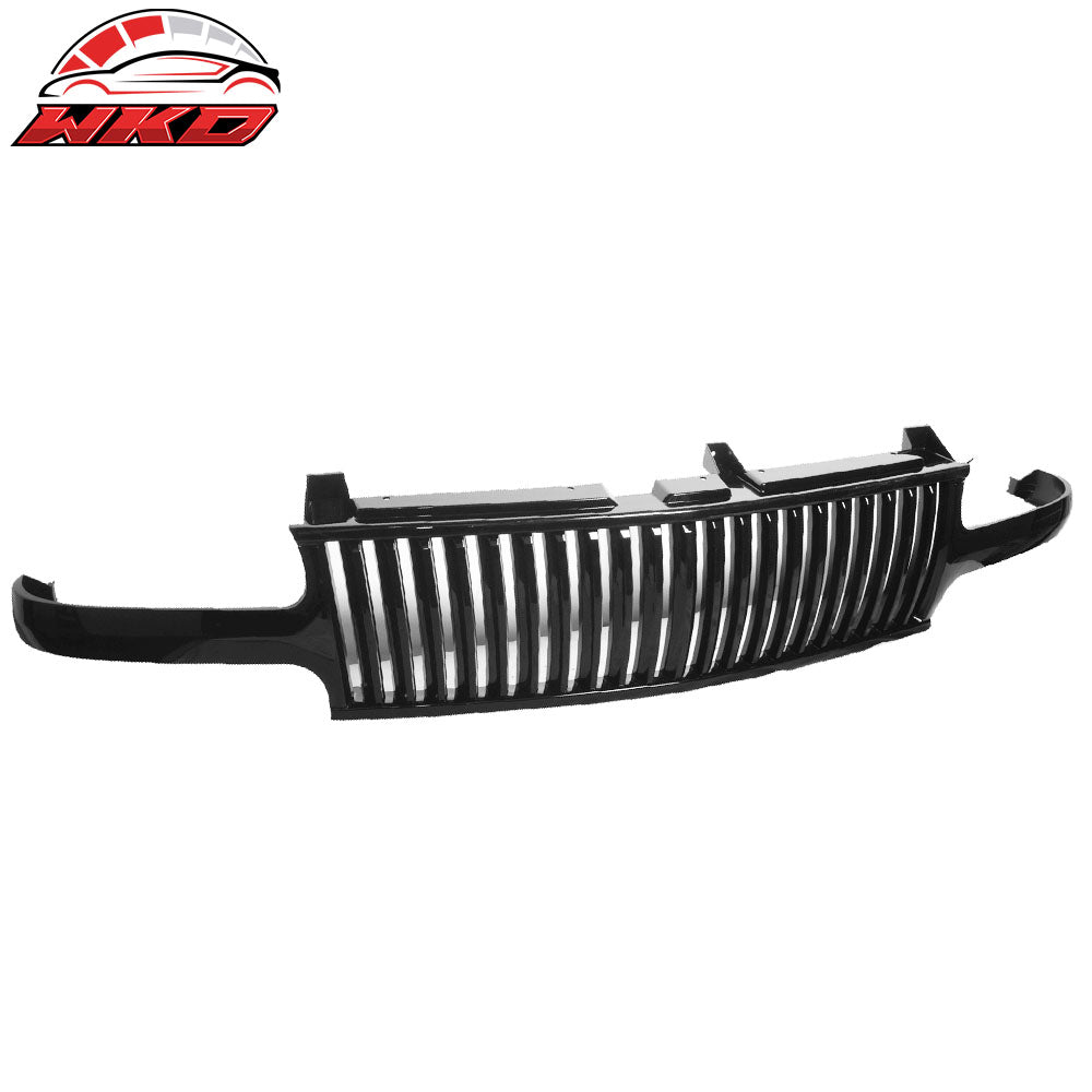 Fits 99-02 Silverado 00-06 Suburban Tahoe Vertical Style Front Grille Hood Grill