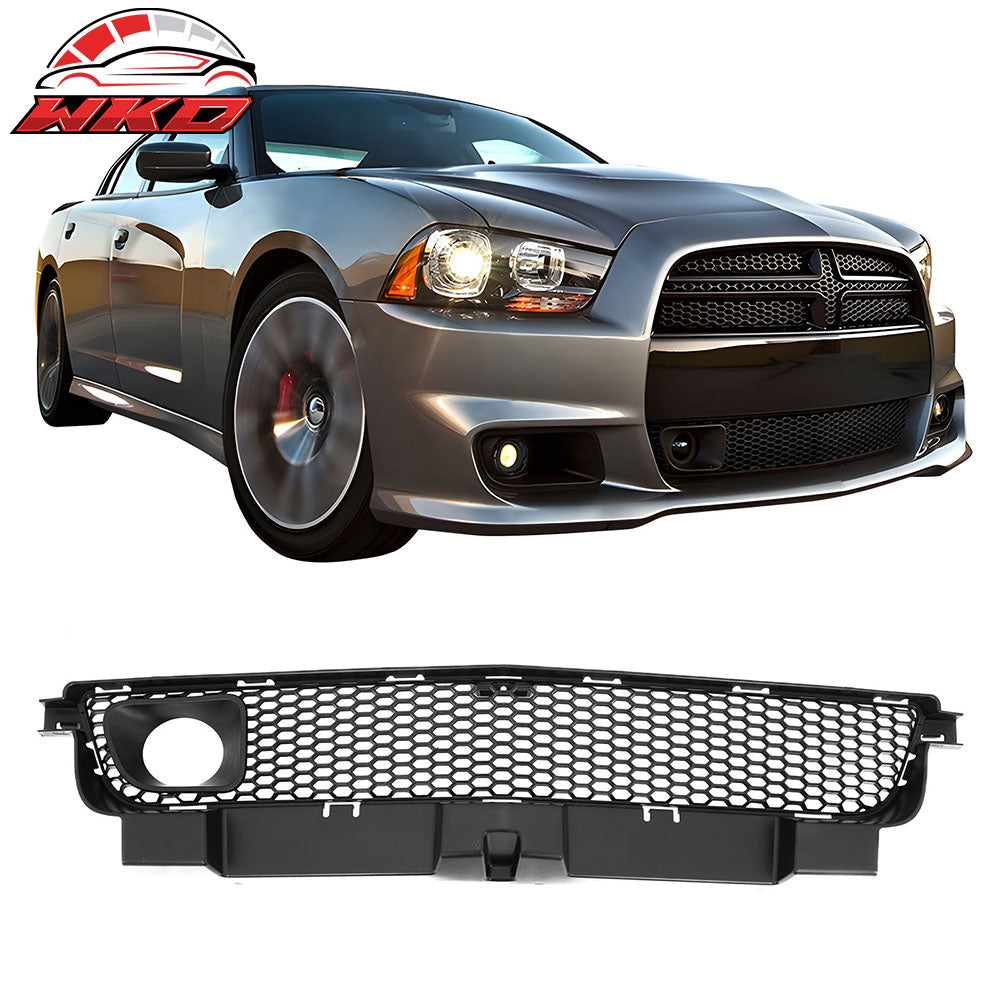 Fits 12-14 Charger SRT8 Front Lower Radiator Grille W/ Adaptive Cruise Control