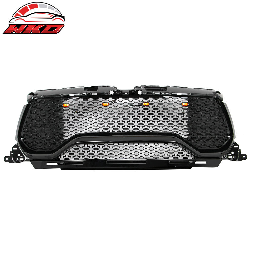 Wholesale 19-24 Ram 1500 Bighorn Rebel HFE Laramie TRX Style Front Grille Gloss Black