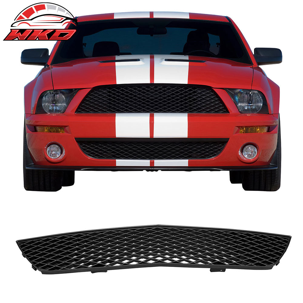 07-09 Ford Mustang Shelby GT500 OE Style Front Bumper Upper Mesh Grille ABS | Wholesale