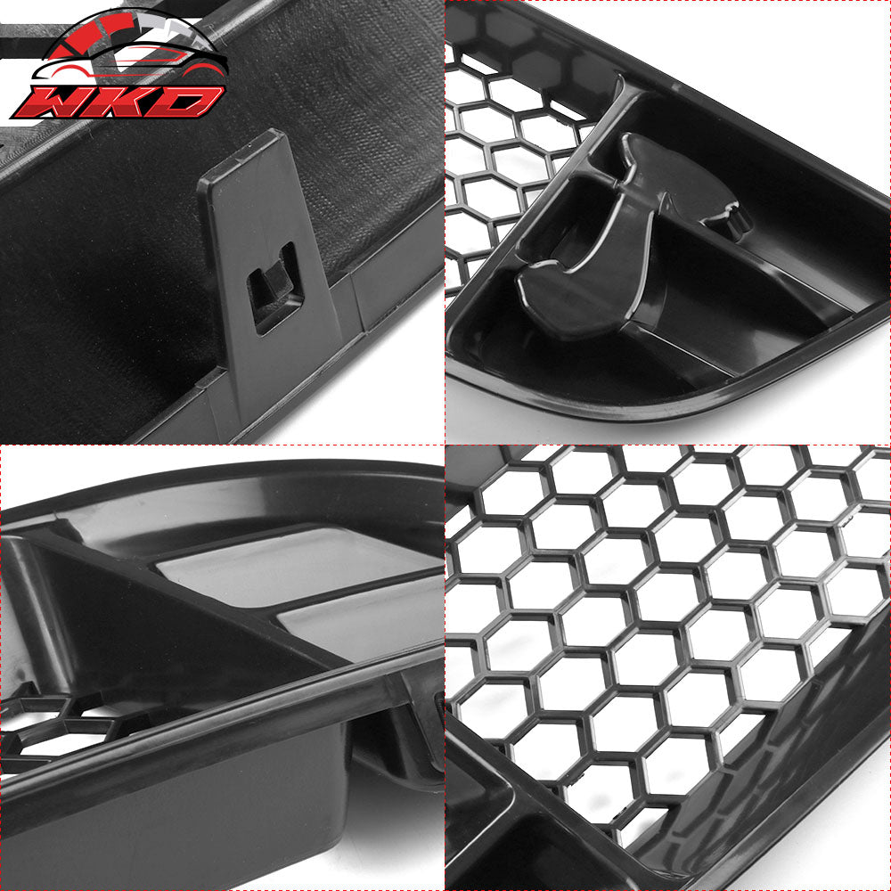 Fits 13-14 Ford Mustang Shelby Style Front Bumper Upper Mesh Grille Grill