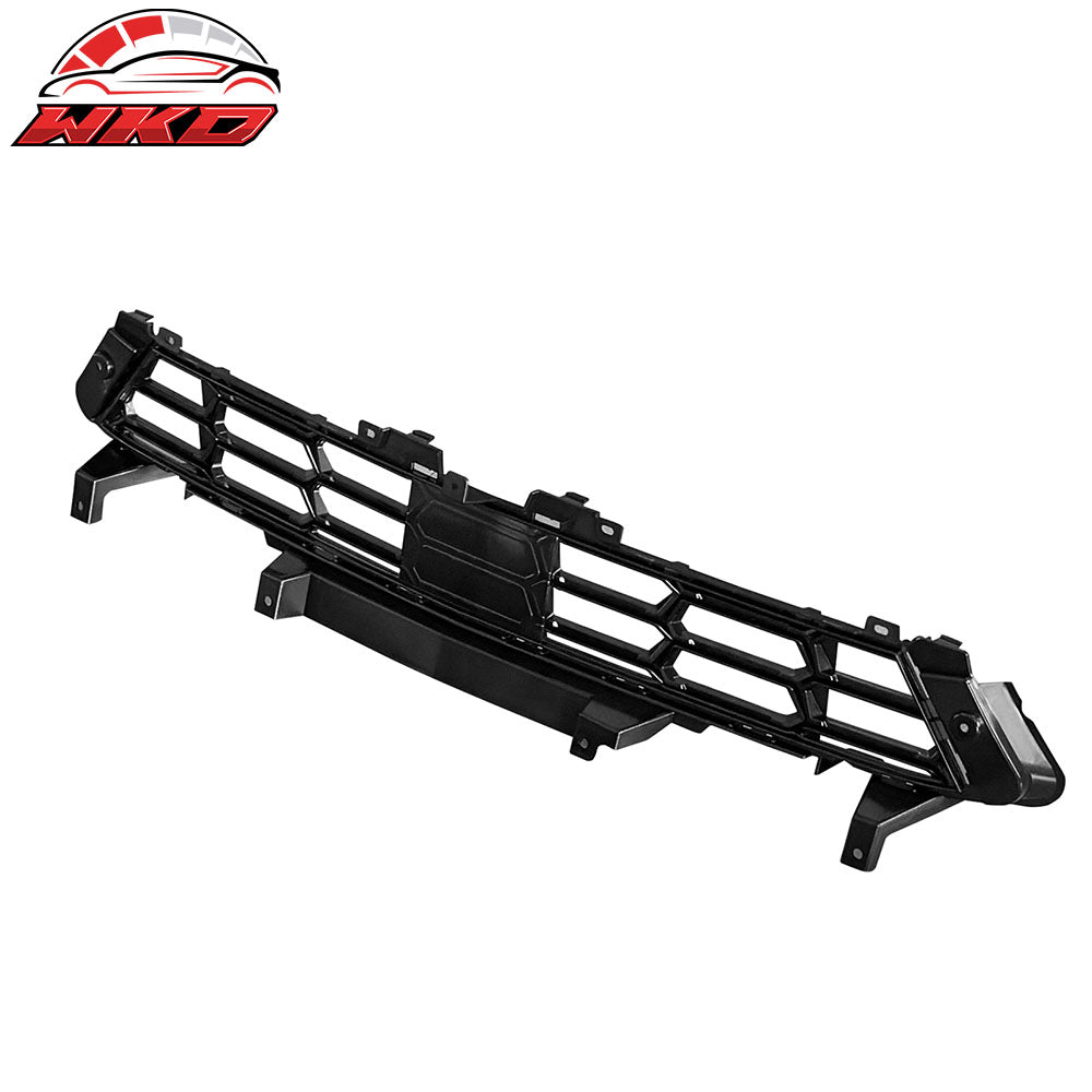 Fits 24-26 Ford Mustang Dark Horse Style ABS Front Bumper Hood Lower Mesh Grille