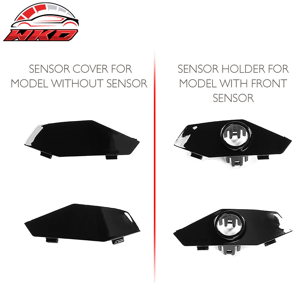 Fits 22-24 Honda Civic Sedan Gloss Black Si Style Upper Mesh Grille Grill ABS