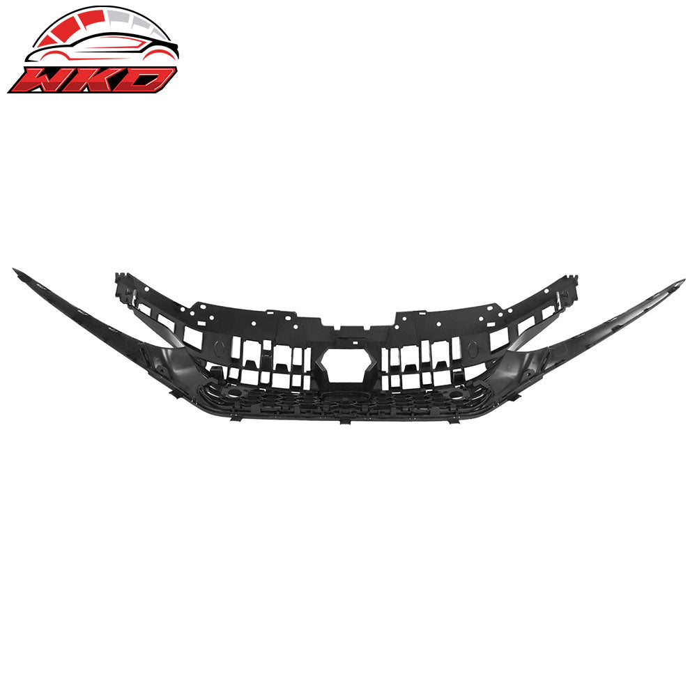 Fits 22-24 Honda Civic Sedan Gloss Black Type R Style Honeycomb Front Grille ABS