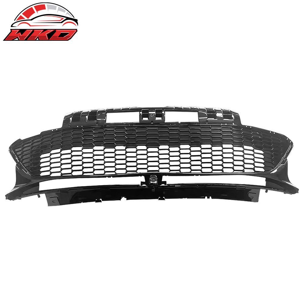 For 22-25 Subaru BRZ ZD8 GR Honeycomb Style Gloss Black Front Bumper Hood Grille