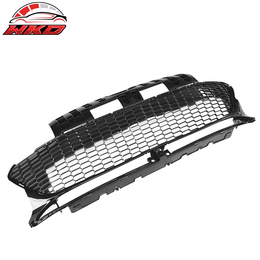 For 22-25 Subaru BRZ ZD8 GR Honeycomb Style Gloss Black Front Bumper Hood Grille